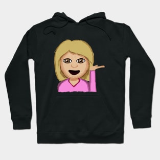 Whatsapp lady Hoodie